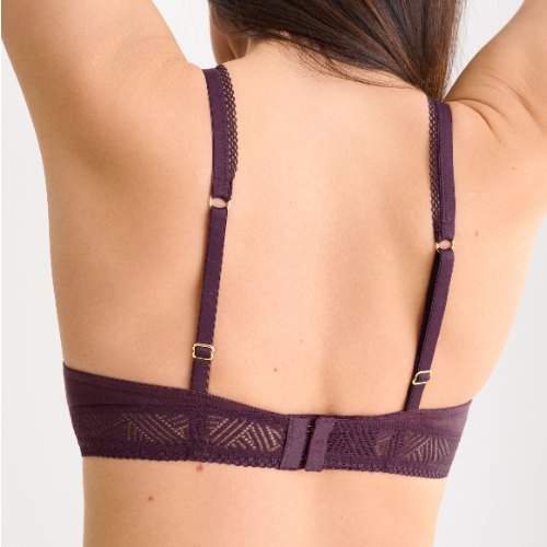 Lisca Ria paars push up bh