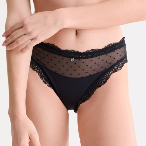 Lisca Ronia zwart slip