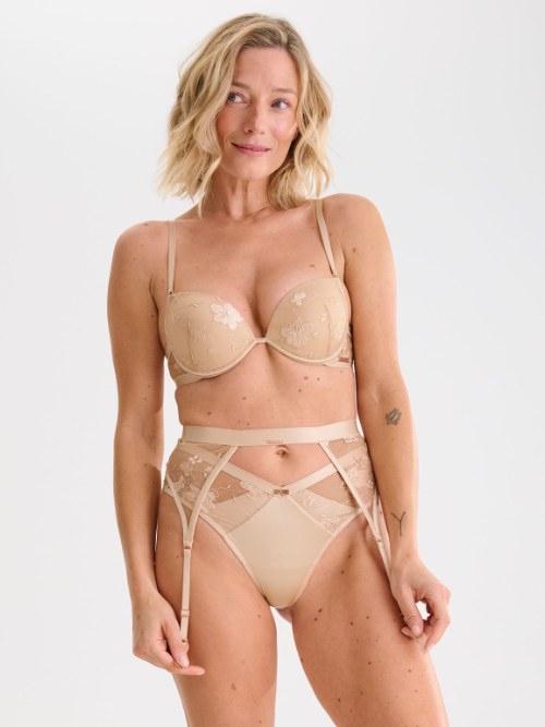 Lisca Passion rose with gold push up bh