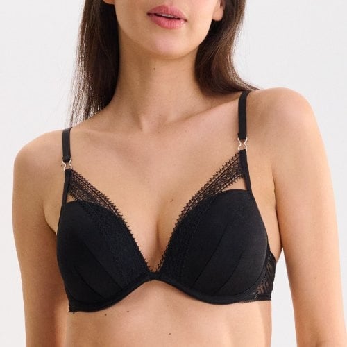 Lisca Adventure zwart push up bh