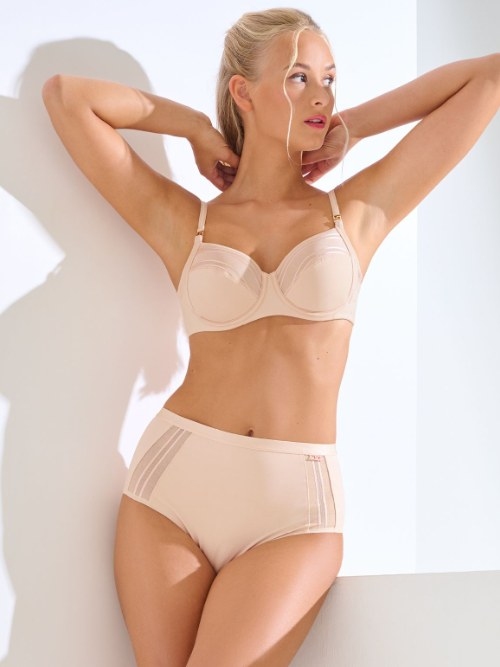 Lisca Princess faded rose high brief