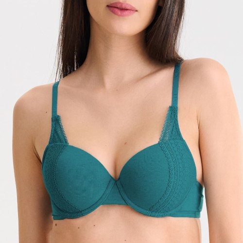 Lisca Fusion turquoise voorgevormde bh