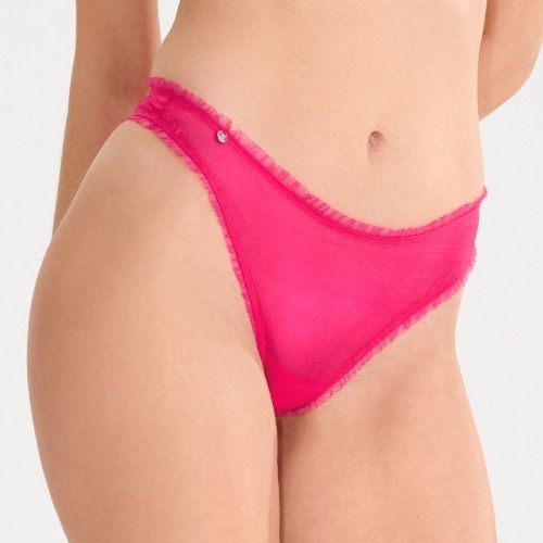 Lisca Shiny Star roze string