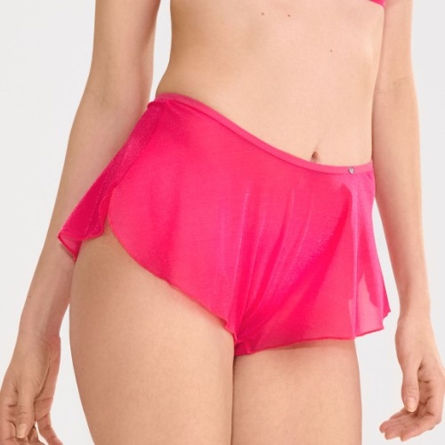 Lisca Shiny Star roze short