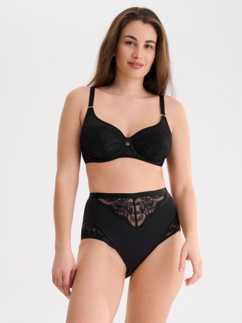Lisca Robin zwart high brief