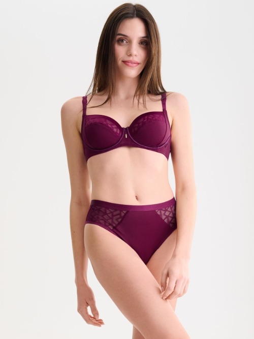 Lisca Opal magenta niet voorgevormde bh