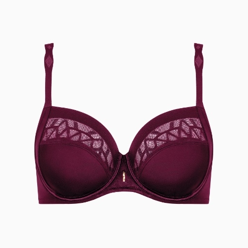 Lisca Opal magenta niet voorgevormde bh