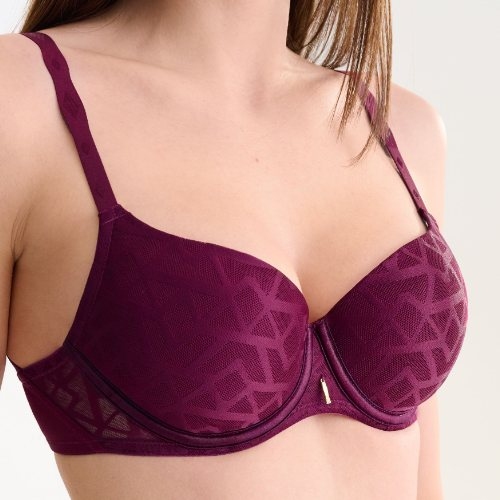 Lisca Opal magenta voorgevormde bh
