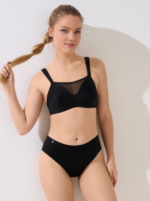 Lisca Lifestyle zwart sport ondergoed
