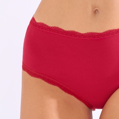 Lisca Everyday rood high brief