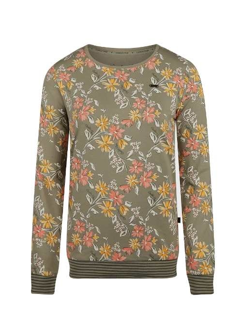 Charlie Choe Lovely Nights groen pyjamashirt