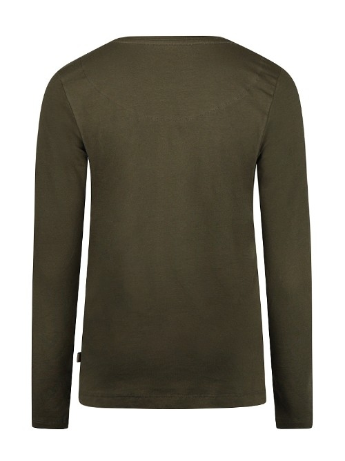 Charlie Choe Lovely Nights groen pyjamashirt