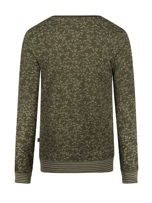 Charlie Choe Lovely Nights groen pyjamashirt