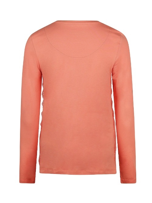 Charlie Choe Lovely Nights coral pyjamashirt