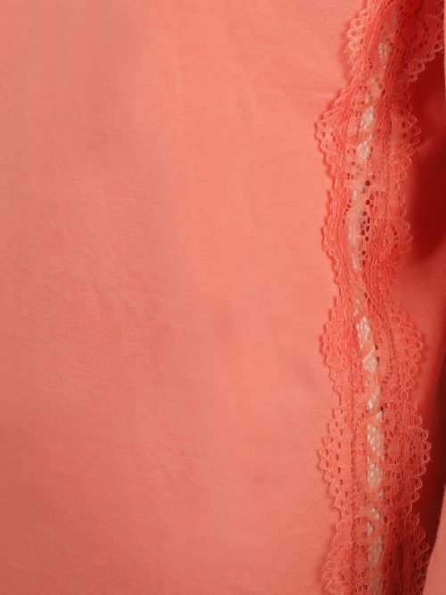 Charlie Choe Lovely Nights coral pyjamashirt