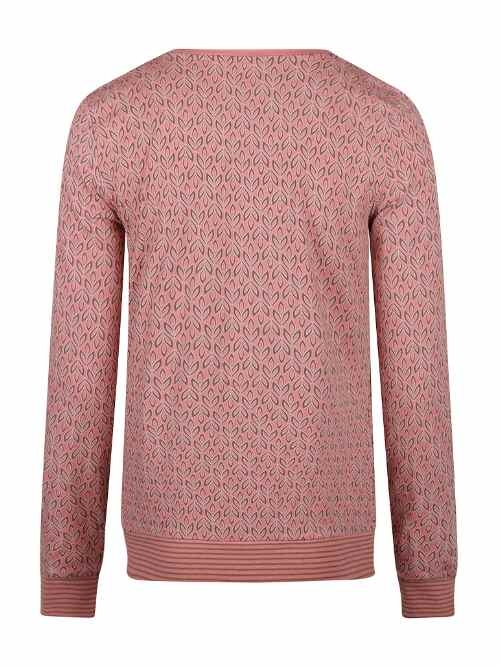 Charlie Choe Cozy Days mauve pyjamashirt