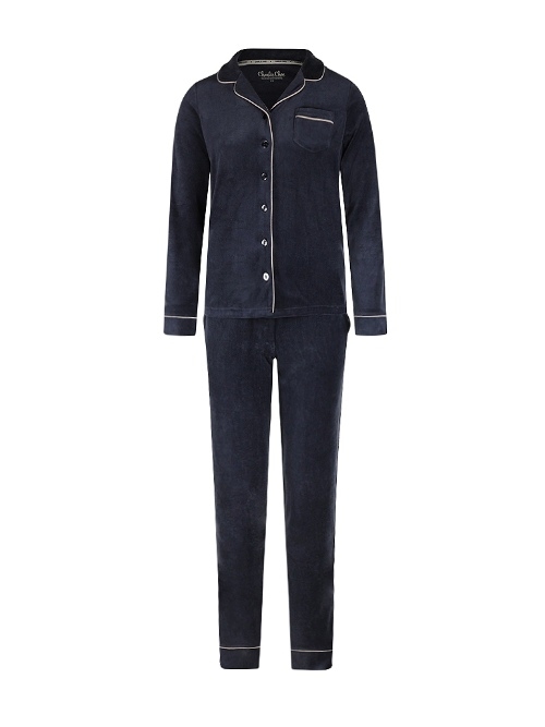Charlie Choe Cozy Days marine blauw pyjama