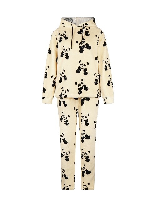 Charlie Choe Cozy Days off white pyjama