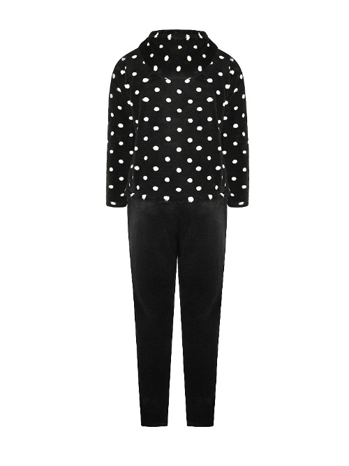 Charlie Choe Fall in Love zwart pyjama