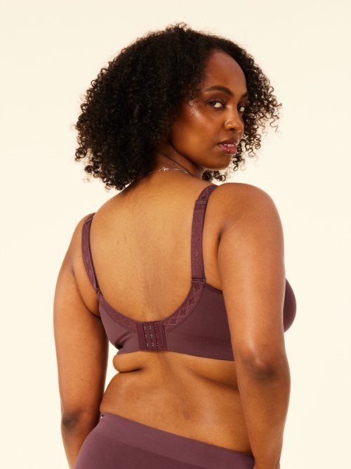Sugar Candy Basic plum wireless bh