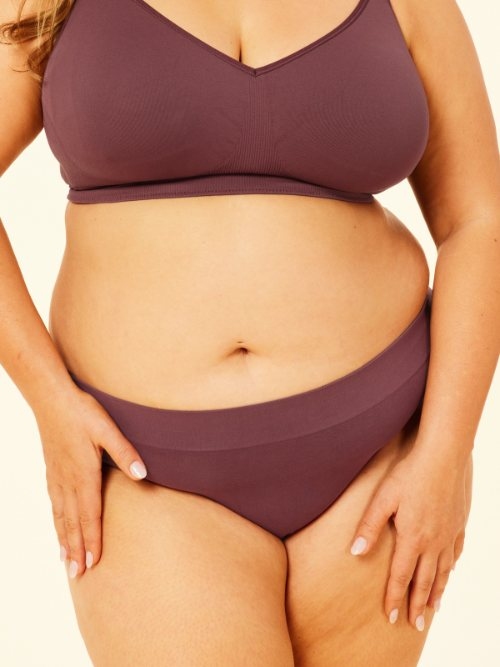 Sugar Candy Basic plum slip