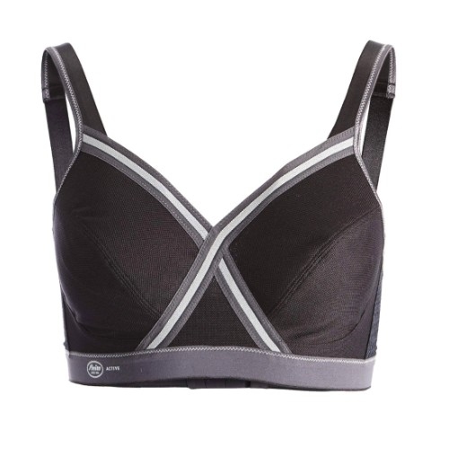 Anita Active Xcontrol zwart/grijs sport bh