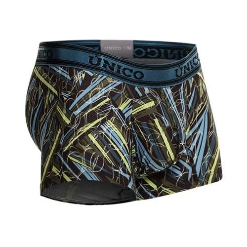 Mundo Unico Geoide zwart/print sport trunk
