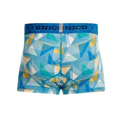 Mundo Unico Escalena blauw/print sport trunk