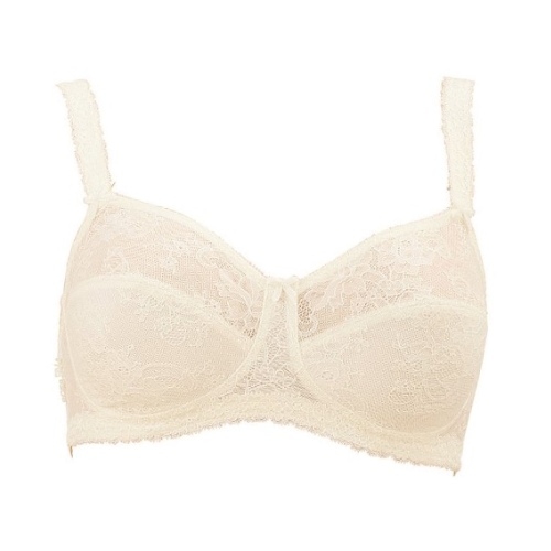 Rosa Faia Lace Rose champagne wireless bh