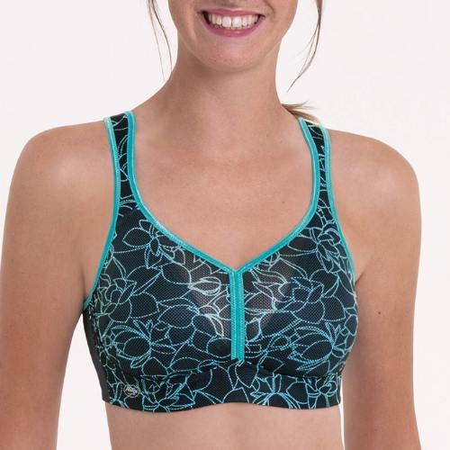 Anita Active Air Control Deltapad blauw sport bh