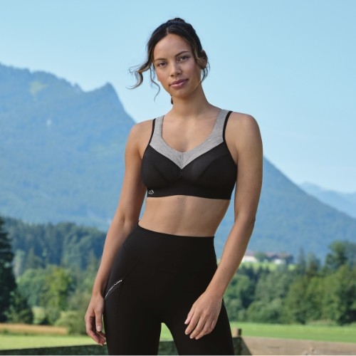 Anita Active PanAlpTM air zwart/grijs sport bh