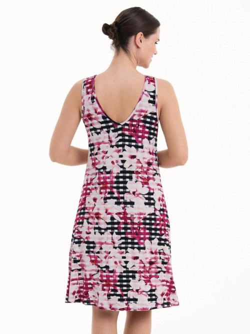 Anita Badmode Mala zwart/wit strandjurk