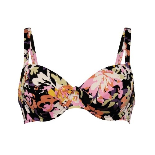 Rosa Faia Badmode Luna zwart soft-cup bikinitop