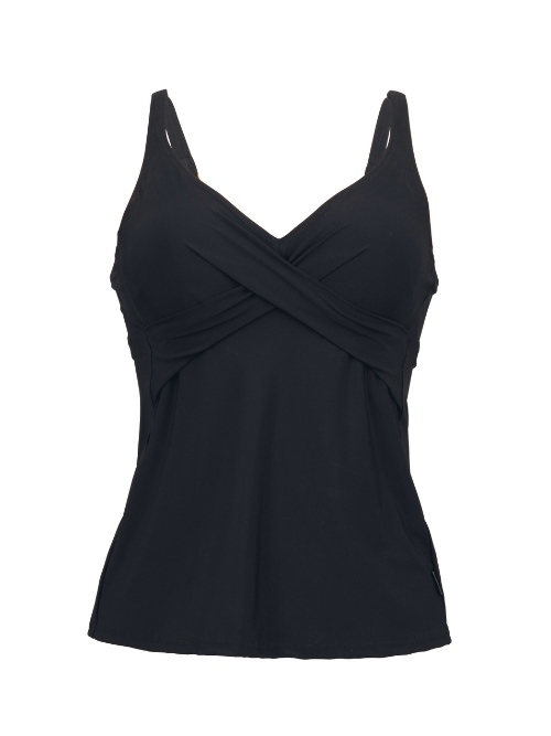 Rosa Faia Badmode Maily zwart tankini top