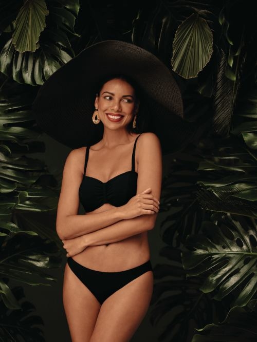 Rosa Faia Badmode Brazil zwart bikini broekje