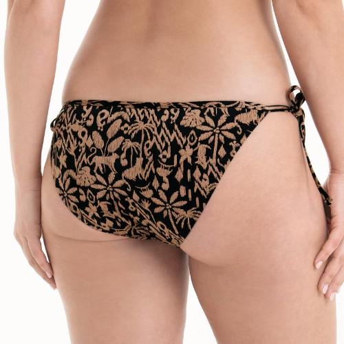 Rosa Faia Badmode Gigi zwart/bruin bikini broekje