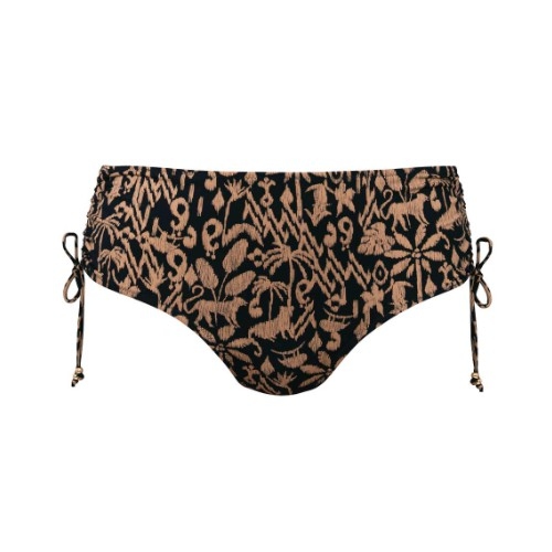Rosa Faia Badmode Ive zwart/bruin bikini broekje