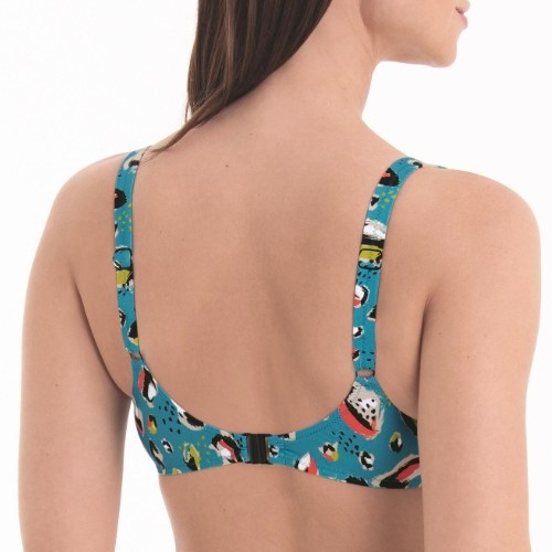 Rosa Faia Badmode Federica turquoise voorgevormde bikinitop