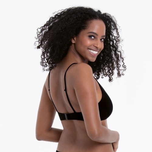 Rosa Faia Badmode Pure zwart soft-cup bikinitop