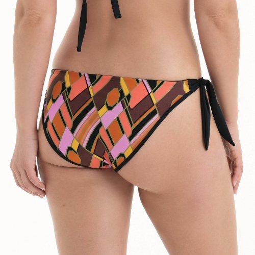 Rosa Faia Badmode Mimi zwart/roze bikini broekje