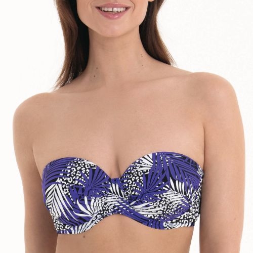 Rosa Faia Badmode Catalina zwart/wit voorgevormde bikinitop