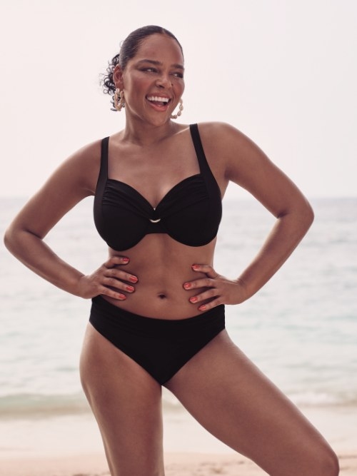 Rosa Faia Badmode Hermine zwart soft-cup bikinitop