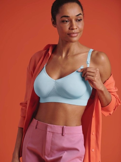 Anita Maternity Seamless mint voedings bh