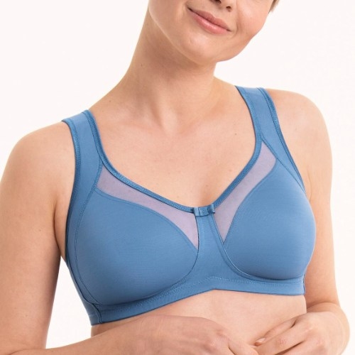 Anita Clara blauw wireless bh