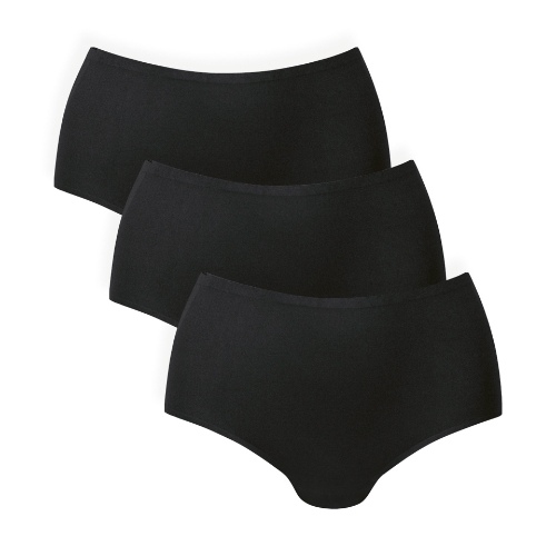 Anita Essential zwart high brief