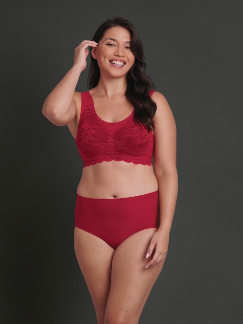 Anita Essential rood high brief