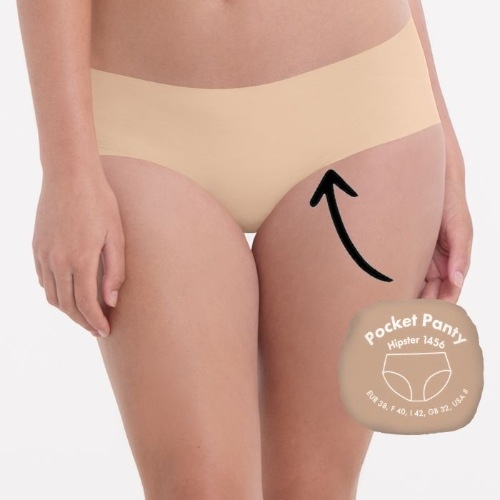 Anita Pocket Panty zand short