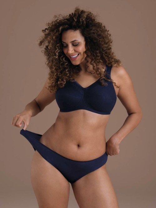 Anita Jana marine blauw wireless bh