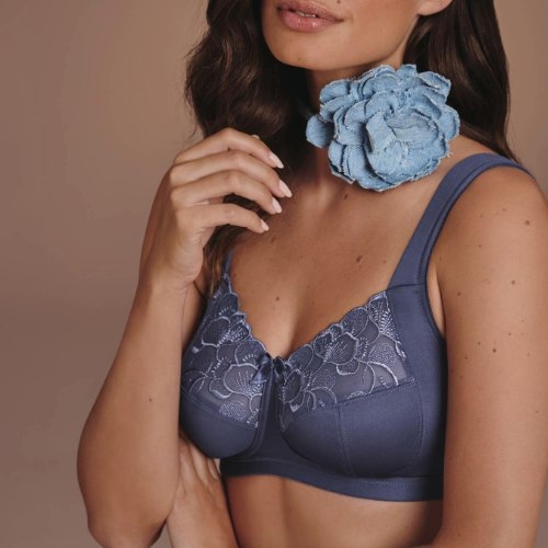 Anita Lucia blauw wireless bh