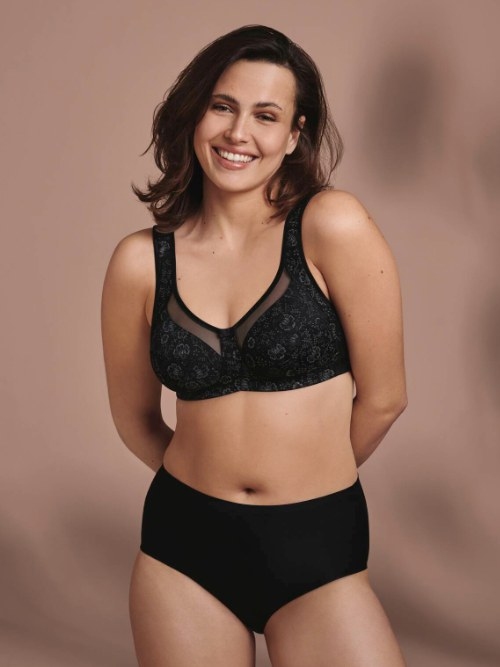 Anita Clara zwart wireless bh